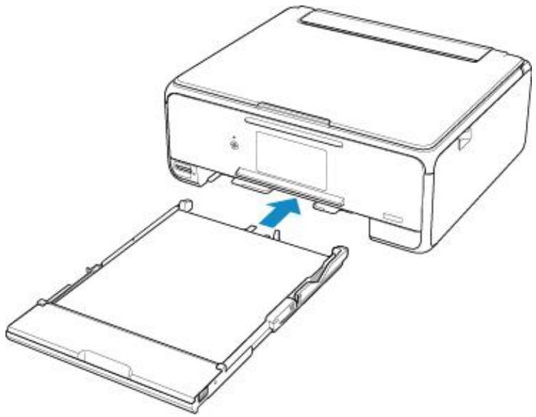 CANON TS8151 - Après le chargement du papier : - 3