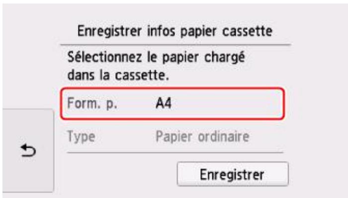 CANON TS8151 - Vou desvez préparer : une feuille de papier ordinaire de format A4 ou Lettre - 1