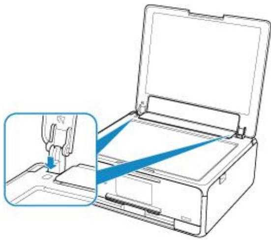 CANON TS8151 - Fixation du capot du scanner : - 2
