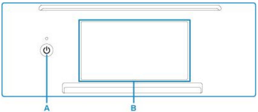 CANON TS8151 - Utilisation du Panneau de contrôle - 1