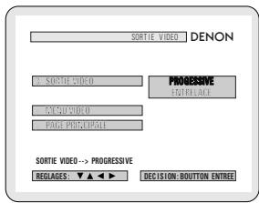 DENON 2800 MK II - * Pour sorting de mode de "TYPE DE TV" - 1