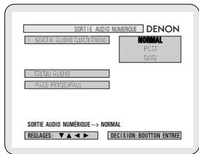 DENON 2800 MK II - * Pour sortir du mode d'installation audio - 3