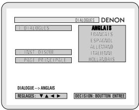 DENON 2800 MK II - * Pour sortir du mode du installation disque - 4