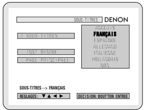 DENON 2800 MK II - * Pour sortir du mode de dialog - 2