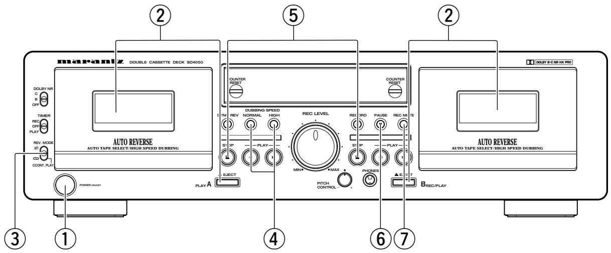 MARANTZ SD 4050 - COPIE (de la platine a à la platine b) - 1