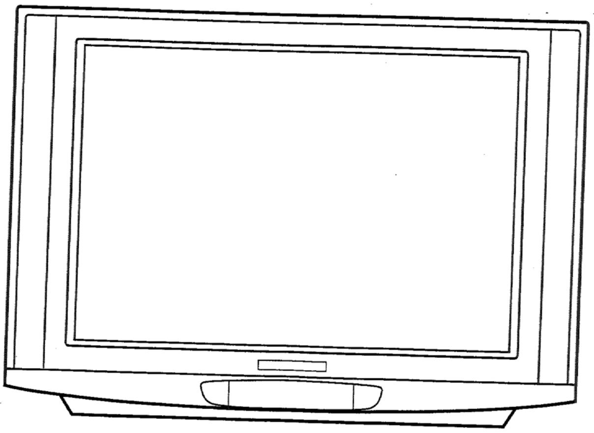 PROLINE F2819T - TELEVISEUR COULEUR FORMAT 4/3 - 1