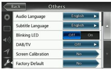CLARION NX404E - Menu de configuration de la navigation - 3