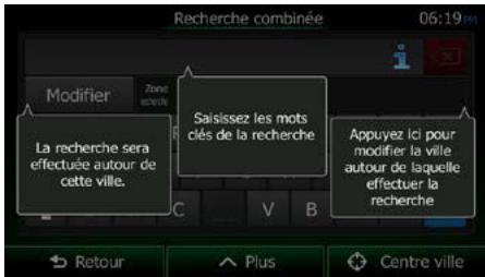 CLARION NX404E - Combined Search - 2