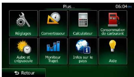 CLARION NX404E - Menu Plus - 2
