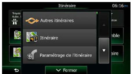 CLARION NX404E - Suite du menu - 1