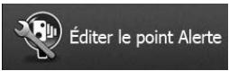 CLARION NX404E - Éditer un point d'alerte - 2
