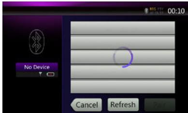 CLARION NX404E - Enregistrement du téléphone portable (jumelage) - 3