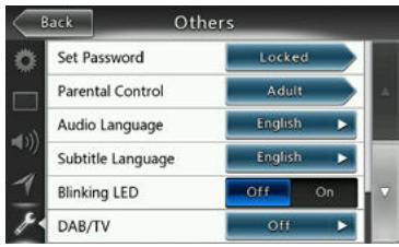 CLARION NX404E - Menu de configuration de la navigation - 2