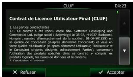CLARION NX404E - Prise en main - 2