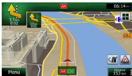 CLARION NX404E - Services de sortie d'autoroute - 1