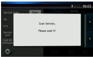 CLARION NX404E - Recherche de services - 2