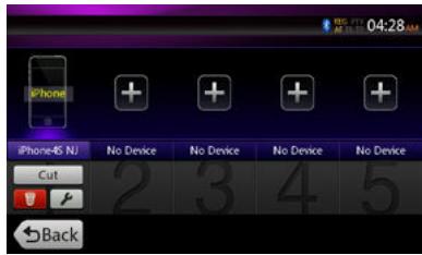 CLARION NX404E - Enregistrement du lecteur audio Bluetooth (jumelage) - 6