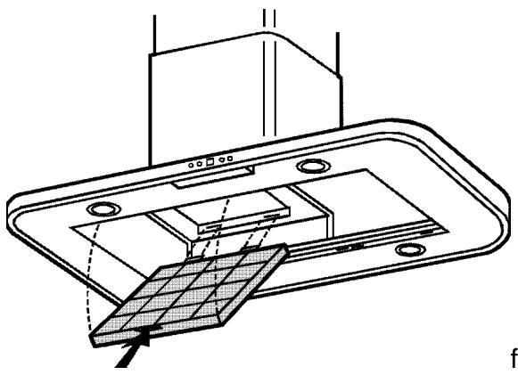 ARTHUR MARTIN AFC 982 X INOX - Pour retirer le filtre à charbon actif - 1