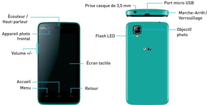 WIKO SUNSET FUCHSIA - Découvir vosures電話 - 1