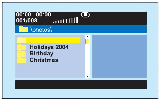 THOMSON DTH 615 E - Affichage de fichiers JPEG - 1