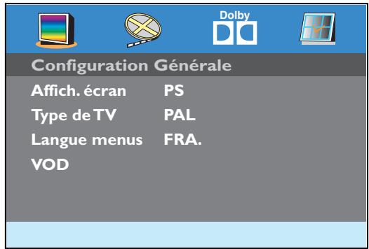 THOMSON DTH 615 E - Configuration générale - 1