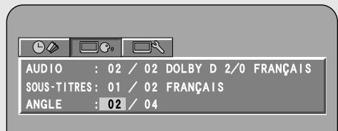 DENON S-101 - Changer l'angle (Fonction angles multiples) - 1