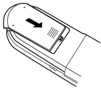 DENON S-101 - Insertion des piles - 3