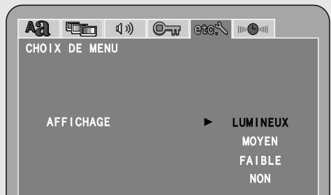 DENON S-101 - OUI (Réglage par défaut): - 1