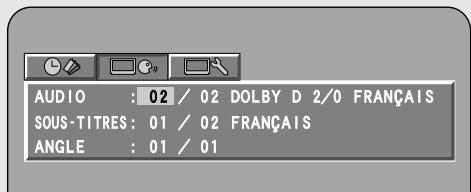 DENON S-101 - Changer la langue audio (Fonction sons multiples) - 2