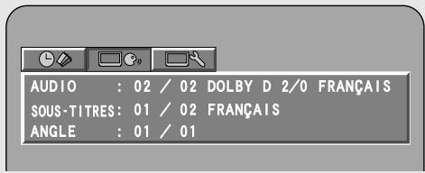 DENON S-101 - Changer la langue audio (Fonction sons multiples) - 1
