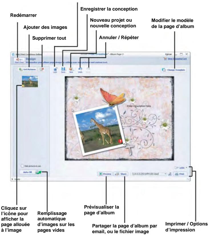 HITACHI HDSVO1E - Créer des pages d'album - 4