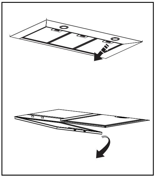 DE DIETRICH DHD 120 XE1 - - Démontage du filtré cassette (fig. 1) - 1