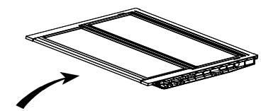 HAIER HDPW5620ANPD - Foldable shelf - 1