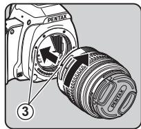 PENTAX K-S1 BLU+DAL 18-55MM - Montage d'un objectif - 2