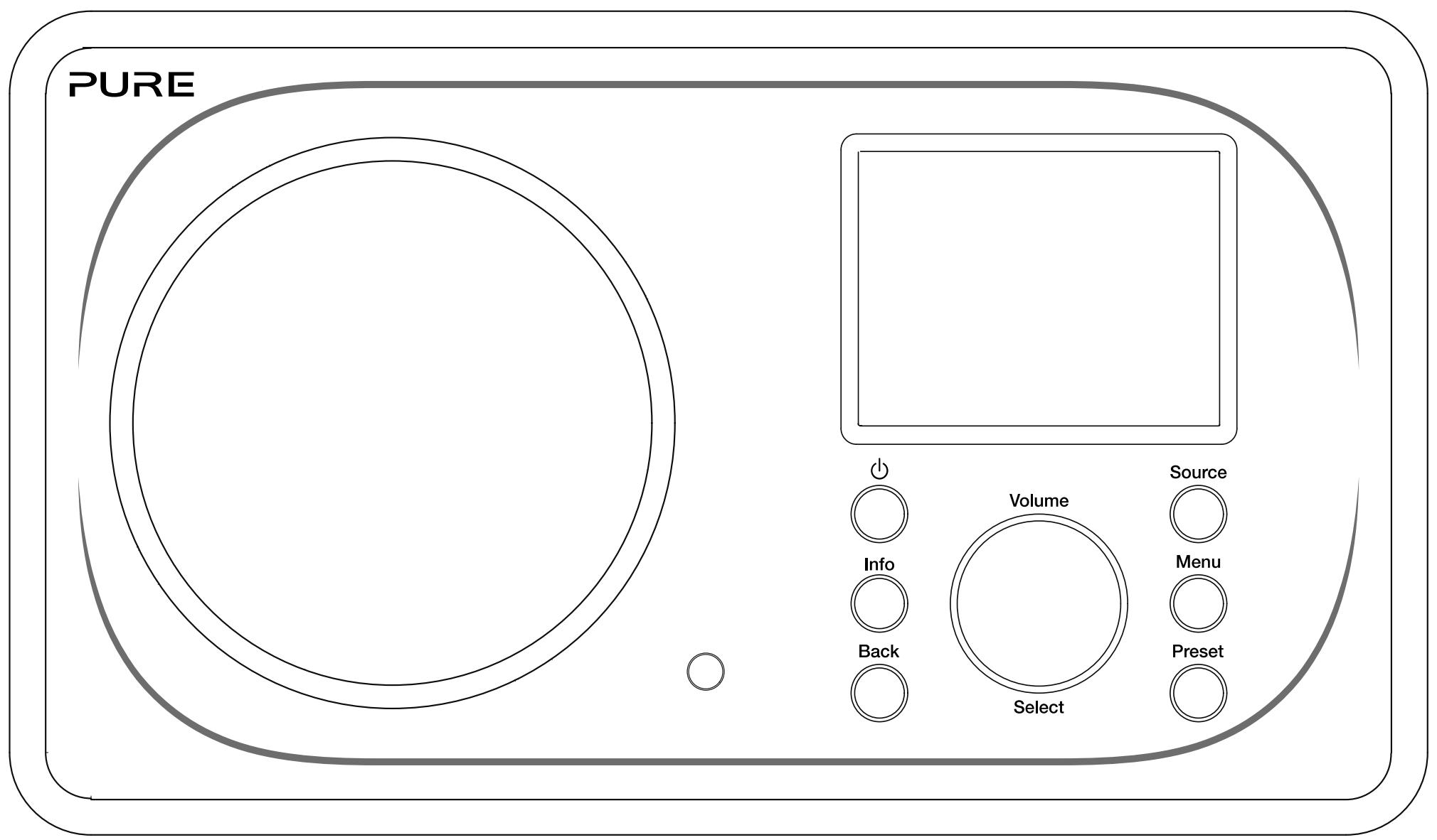 PURE EVORE F3 VL-62865 - Evoke F3 avec Bluetooth - 1
