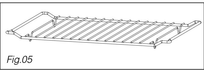 SAUTER SME965WCO - - Les grilles laterales (Fig.08): - 1