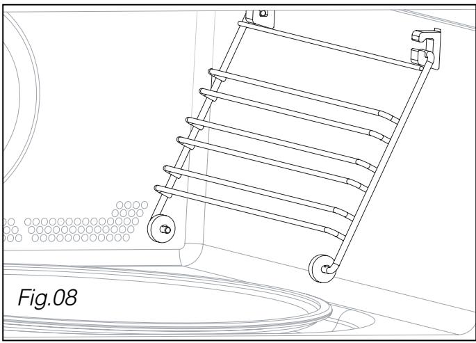 SAUTER SME965WCO - - Les grilles laterales (Fig.08): - 4