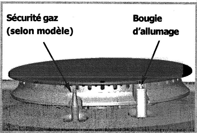 SAUTER STE 407 FF1 - - Table AVEC SECURITE gaz (selon modele) - 3
