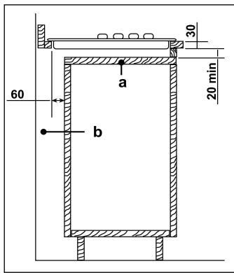 FAURE FXL 63ITW BLANC - Au-dessus d'un four - 1