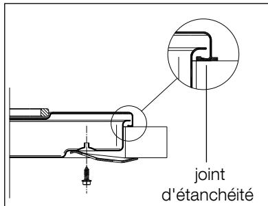 FAURE FXL 63ITW BLANC - Côtés d'encastrement - 4
