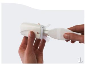 WELLBOX - > Pour nettoyer les têtes Lift [1] [2]: - 1