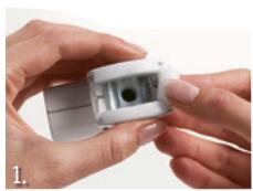 WELLBOX - Pour nettoyer les têtes Roll ① ②: - 1