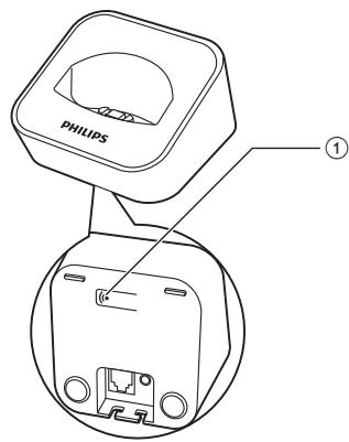 PHILIPS D2101B - Présentation de la base - 1