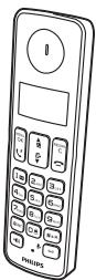 PHILIPS D2101B - Contenu de l'emballage - 1