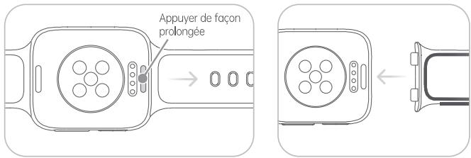 OPPO montre_connectee_watch_noir_41mm - Changement de bracelet de montre - 1