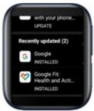 OPPO montre_connectee_watch_noir_41mm - Comment désinstaller une appli ? - 2