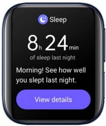 OPPO montre_connectee_watch_noir_41mm - Gestionnaire de sommeil - 1