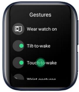 OPPO montre_connectee_watch_noir_41mm - Utilisation tactile - 9