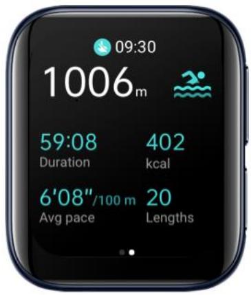 OPPO montre_connectee_watch_noir_41mm - Natation - 2