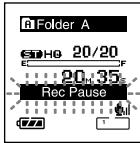 OLYMPUS DS 55 - Pause - 1